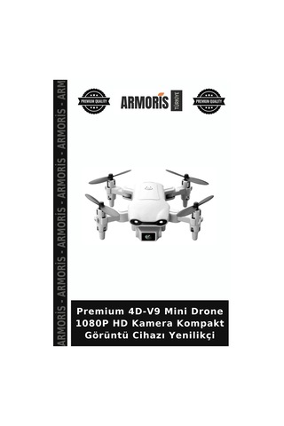 Premium 4d-v9 Mini Drone 1080p Hd Kamera Kompakt Görüntü Cihazı Yenilikçi