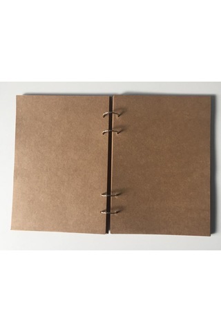 PATARA DESİGN FRIDA KAHLO  14*20 KRAFT DEFTER- ÇİZGİSİZ NOT DEFTE