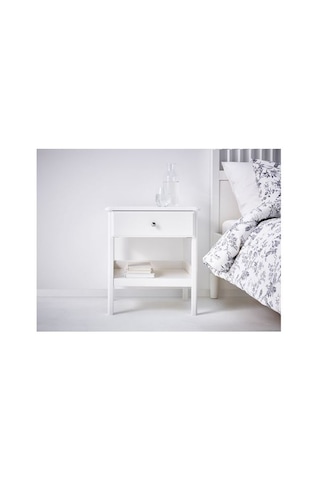 Ikea Tyssedal Komodin, Beyaz, 51x40 Cm