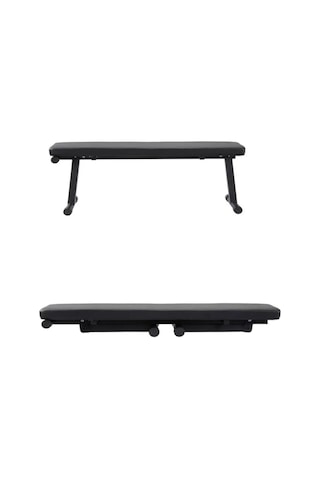 Bench Sehpası - Düz Ağırlık Sehpası - Flat Bench Press Siyah Tek Ebat