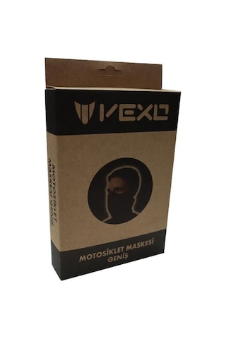 Vexo Neopren Yüz Maskesi Kısa Model Siyah