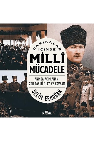 Dakikalar İçinde Milli Mücadele: Anında Açıklanan 200 Tarihi Olay Ve Kavram + Marifetname 1-2 Ciltli - Kutulu Set