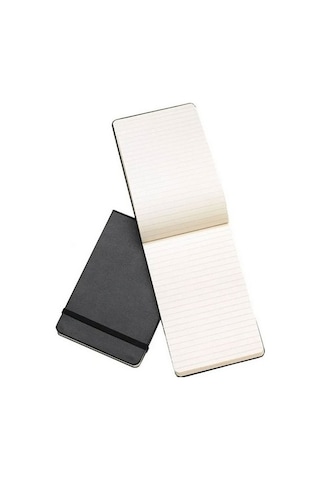 Moleskine Yumuşak Kapak Gazeteci Defteri Siyah Çizgili - 9x14 - 4664
