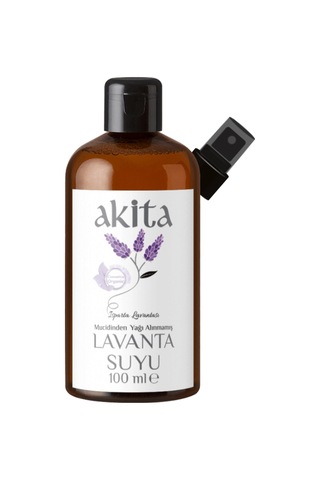 Akita Doğal Aloe Vera Cam Şişe Lavanta Suyu 100 ML