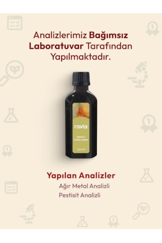 Ravla Zencefilli Bitkisel Karışım - 100ml