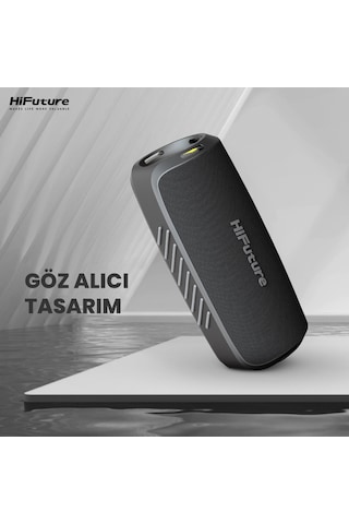 HiFuture Gravity BT 5.3 45W IPX7 RGB TWS EQ Bass Boost Hoparlör