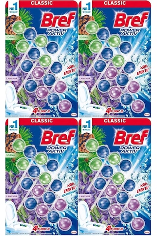 Bref Power Aktiv Klozet Bloğu Çam Ve Lavanta Kokulu 16 Lı Set