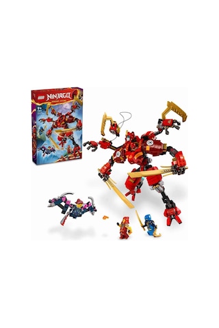 LEGO® NINJAGO Kai’nin Ninja Tırmanma Robotu 71812 9+ Yaratıcı Oyuncak Yapım Seti - 623 Parça