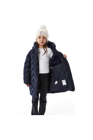 Benitto Kids Kız Çocuk Kapüşonlu Kışlık Şişme Mont 51353 Lacivert