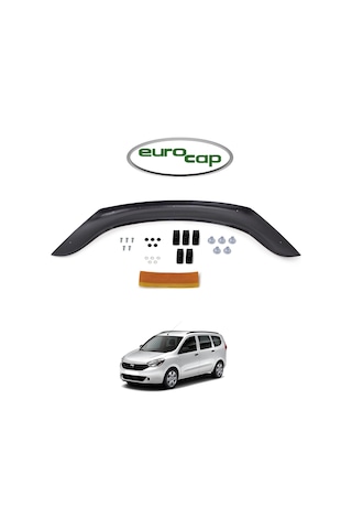 Eurocap Dacia Lodgy Ön Kaput Koruyucu Rüzgarlık 3Mm Abs 2013-› N11.16772