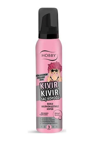 Hobby Kıvır Kıvır Saç Şekillendirici Krem 150 ML + Jöle 150 ML +  Köpük 150 ML
