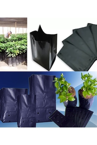 Fidan Poşeti 25X50 Cm Fidan Torbası Fide Fidan Poşeti -Adet Seç