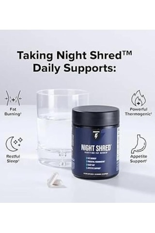Night Shread Time Fat Burner Destekleyici Ürün 60'lı X 2 Adet