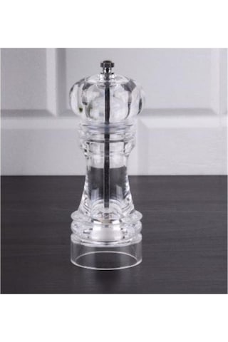 Büro Ev Ofis Mutfağı İçin 18cm Ekstra Akrilik Manuel Öğütücü El Değirmeni Diğer