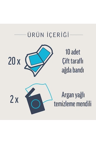 Veet Professional Sir Ağda Bandı Bacak & Vücut Bölgesi Hassas Ciltler 20'lı