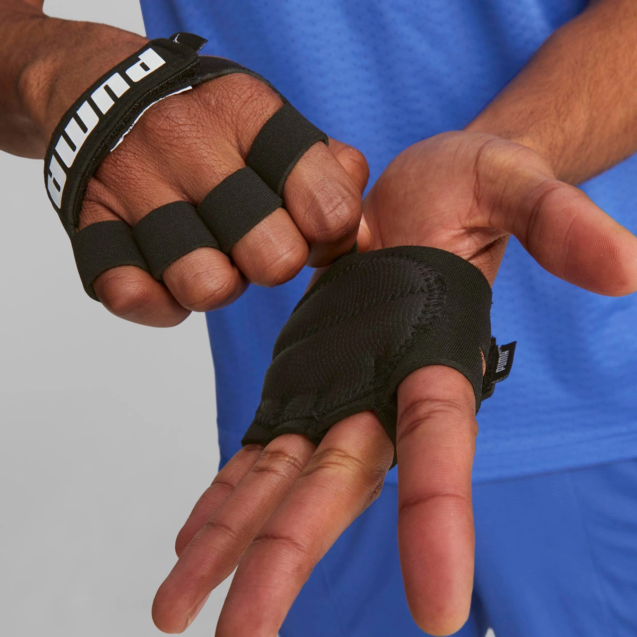 Puma Tr Ess Grip Unisex Siyah Fitness Eldiveni Düz 041464 Siyah