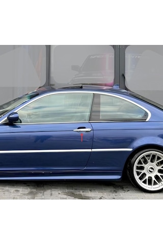Ebal Otomotiv BMW 3 seri E46 Krom Kapı Kolu 2 kapı 1998-2001 P. Çelik