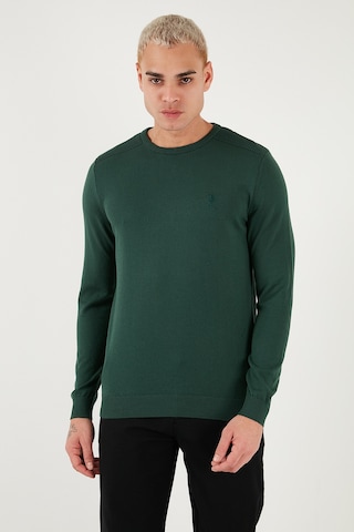 U.S. Polo Assn. U.s. Polo Assn Erkek Kazak G081sz0tk2226959 Koyu Yeşil Koyu Yeşil