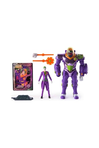 Dc Metal Force Zırhlı Figür Seti - The Joker 10 Cm Figür + 15 Cm Zırh Diğer
