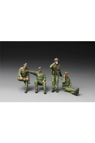 Meng Hs-002 1/35 Ölçek, Idf Tank Mürettebatı, 4 Adet, Plastik Figür Model Kiti-48701