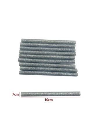 Venturemart Renkli 7 Gümüş Simli Sıcak Tutkal Çubukları Yapıştırma Tabancası El Sanatları Tele