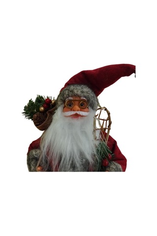 T.concept Dekoratif Zilli Noel Baba Yılbaşı Figürü 30 Cm 240244/nl30