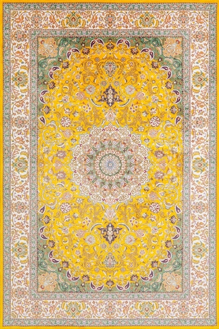 Artloop Fuga Kadife Dokulu Siyah/beyaz Modern Desenli Halı Ka 17