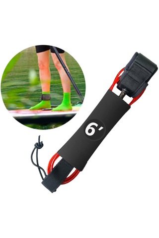 Suntek Sörf Tahtası Tasma Kürek Aksesuarları 6-ft-kırmızı