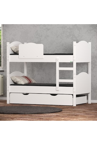 Garaj Home Nefes Yavrulu 90x190 Ranza - Beyaz Diğer