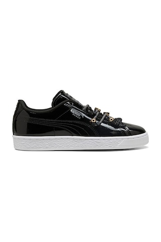 Puma Suede Bloom Patent Wns Kadın Günlük Ayakkabı 40900102 Siyah
