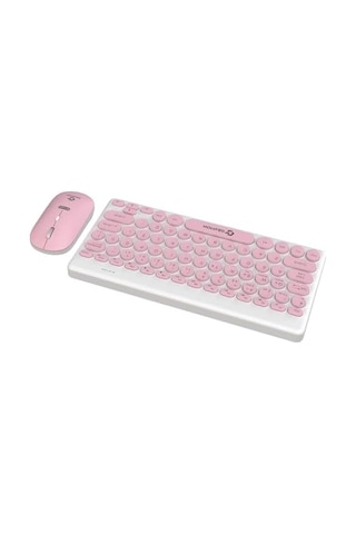 Gravion Km-bt37 Kablosuz Klavye Mouse Seti, Bluetooth + Usb Dongle 2.4g, 78 Tuş Kompakt, Türkçe Q, P Diğer
