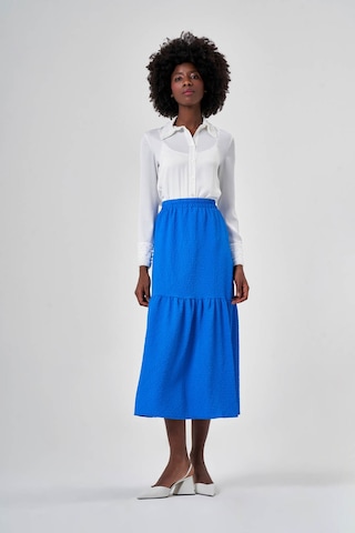 Jakar Dokulu Mavi Etek 001