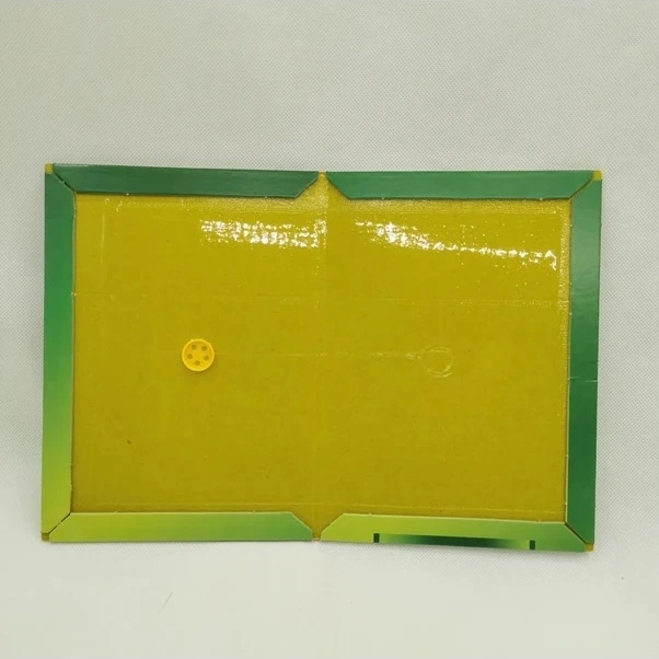 Trendooze Güneşli022 5 Adet A4 Boy Yapışkan Tuzak Ev Bahçe İçin Sinek Güve Yakalama Zehirsiz