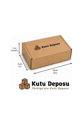 9x19x7 Cm E-ticaret Ve Kargo Kutusu 100 Adet