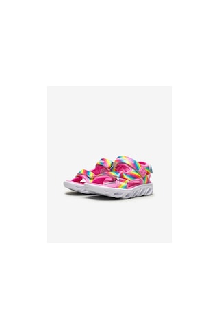 Skechers Hypno - Flash  -  Rainbow Lights Büyük Kız Çocuk Çok Renkli Işıklı Sandalet 20218L Mlt Çok Renkli