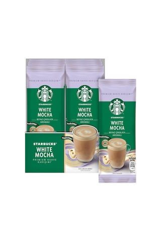 Starbucks White Mocha Premium Kahve Karışımı 10 x 24 G