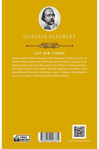Saf Bir Yürek - Gustave Flaubert - Maviçatı (dünya Klasikleri)