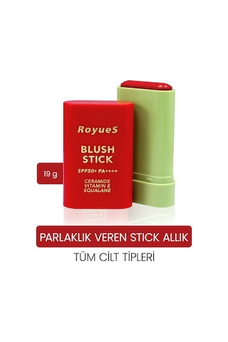 Nemlendiricili Stick Krem Allık Yumuşak Ve Nemlendirici Formül Yüksek Pigmentasyon Diğer