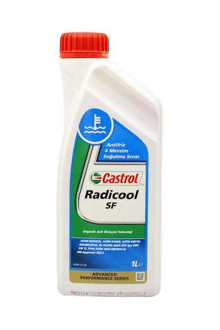 Castrol Radicool Sf Konsantre Kırmızı Antifriz 1 Lt