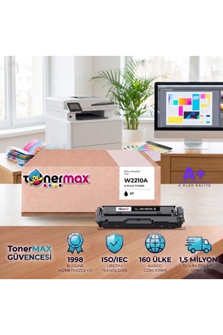 Hp 207a W2210a Siyah Uyumlu Toner A Plus / Color Laserjet Pro M255 / M282 / M283