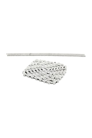 Yunboo Metal Dağ Bisikleti Zinciri 6-7-8/9/11 Vitesli, Tam Plaka Gümüş, Pas Koruma, Dayanıklı, Hızlı Ve Sakin Vites Değişimi Çok Renkli