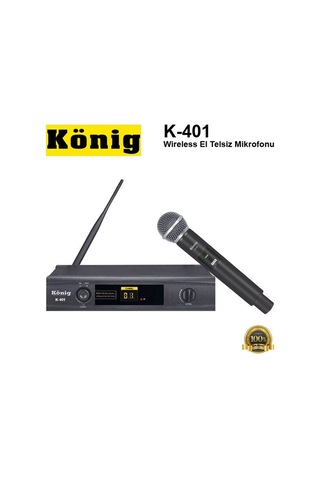 König K-401 Wireless El Telsiz Mikrofonu