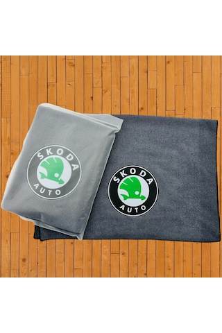 Mikrofiber Oto Kurulama Yıkama Havlusu 50x70 Araba Logolu Bez 15