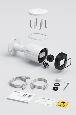 Dahua Smart Dual Light Poe Ip Bullet Kamera Akıllı Renkli Gece Görüşlü Ipc-hfw1249s-s-ıl 2mp