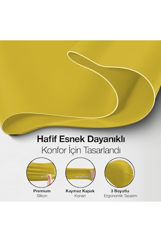Bone Silikon Yüzme Bonesi Sb01 Sarı