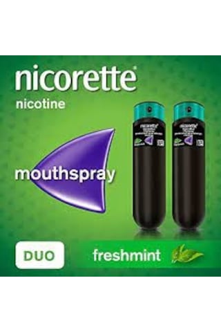 Nicorette 1mg Nane Aromalı Ağız Spreyi 2 x 150 Sprey
