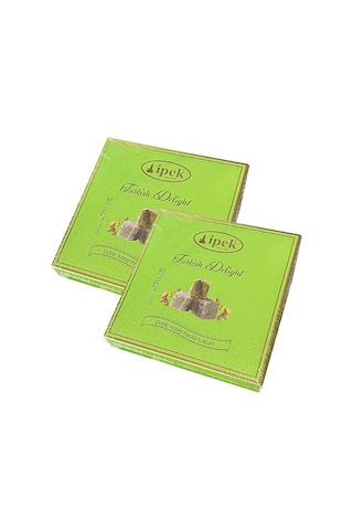 İpek Pişmaniye Duble Antep Fıstıklı Lokum 250 Gr X 2 Adet