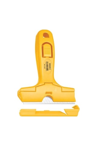 Gümüş Cam Kazıma Bıçağı, Ergonomik Sap İle Hassas Çalışma Açık Ceviz
