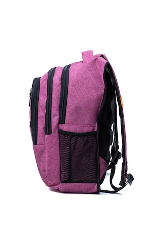 Çok Gözlü Ergonomik Sırt Çantası Su İtici Unisex Okul, Günlük Ve Seyahat Çantası Pembe Pembe