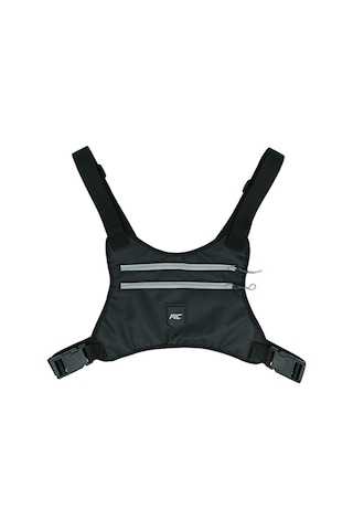 Musclecloth Koşucu Göğüs Çantası Siyah